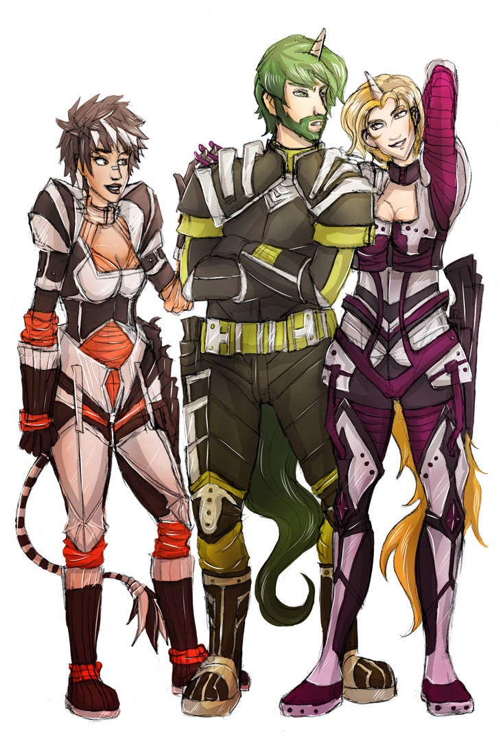 Wintertrot Trio, Rangers of Wintertrot by coloradium