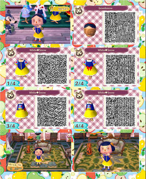 Animal crossing: new leaf QR ( snow white )