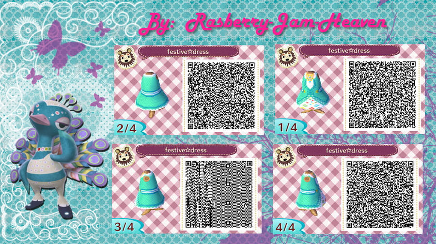 Festival Dress: Animal Crossing qr design