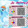 animal crossing qr code: RainbowDash