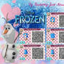Animal Crossing QR: Olaf from Frozen