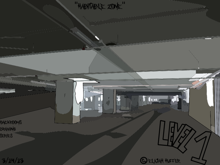 The Backrooms: Level 1 by epicwolf070 on DeviantArt