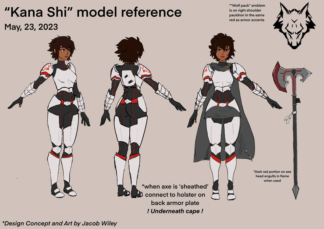 Oc Model Sheet By WyliArt On DeviantArt