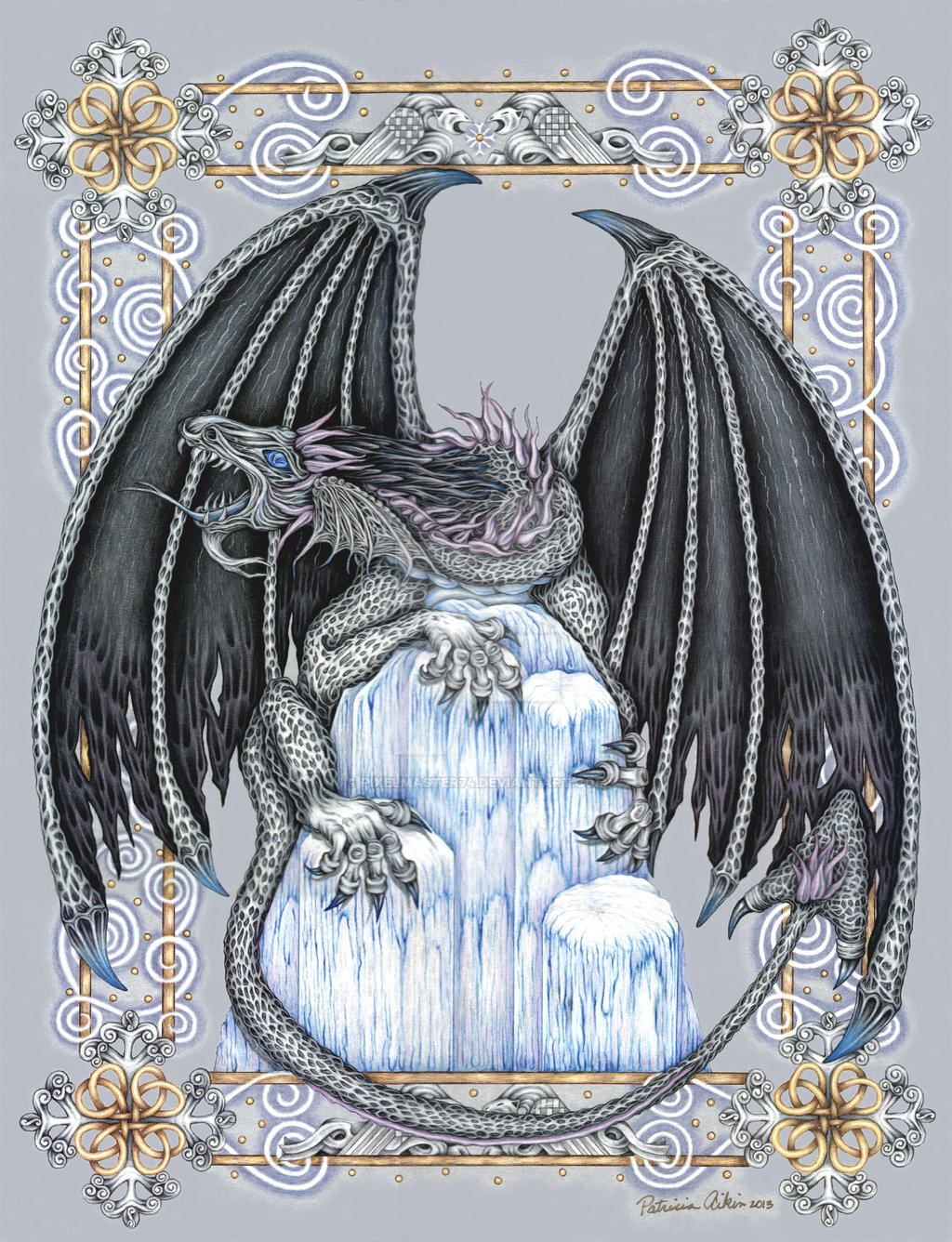 Winter Dragon by Pixelmaster74 on DeviantArt