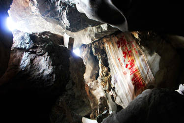 Inside Perak Cave Temple