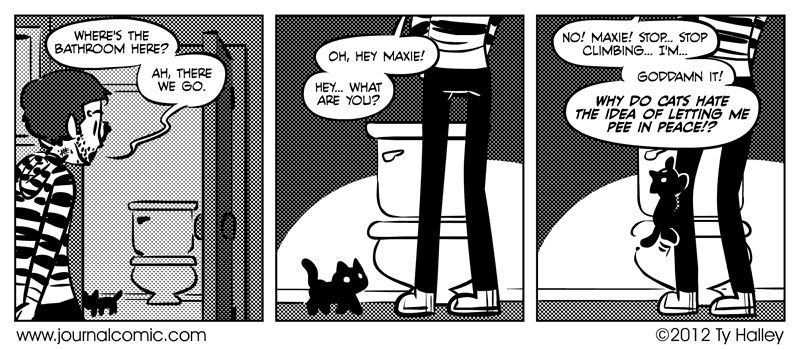 Journal Comic - But Wait There's Cat