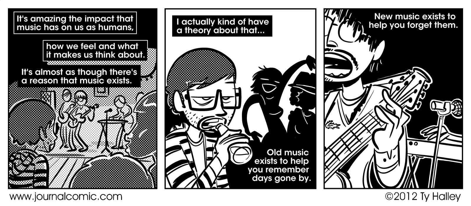 Journal Comic - Music Theory