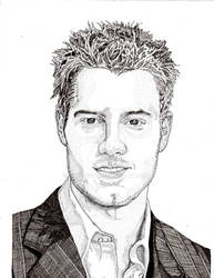 Justin Hartley Celebrity Portrait