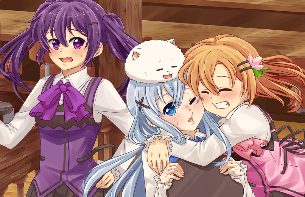 Gochiusa Gochuumon wa Usagi Desu Ka? by Rintanuu on DeviantArt