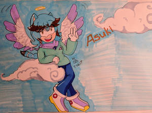 Art Trade :FerniAngel: Asuki the Angelhog