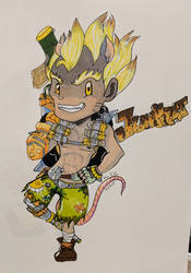 Junkrat Art Trade