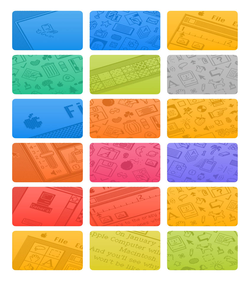 Classic mac wallpapers (macOS Sequoia collection) by uneek1ne on DeviantArt