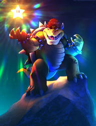 SMB:M-Bowser by DelvalyahirArts2007