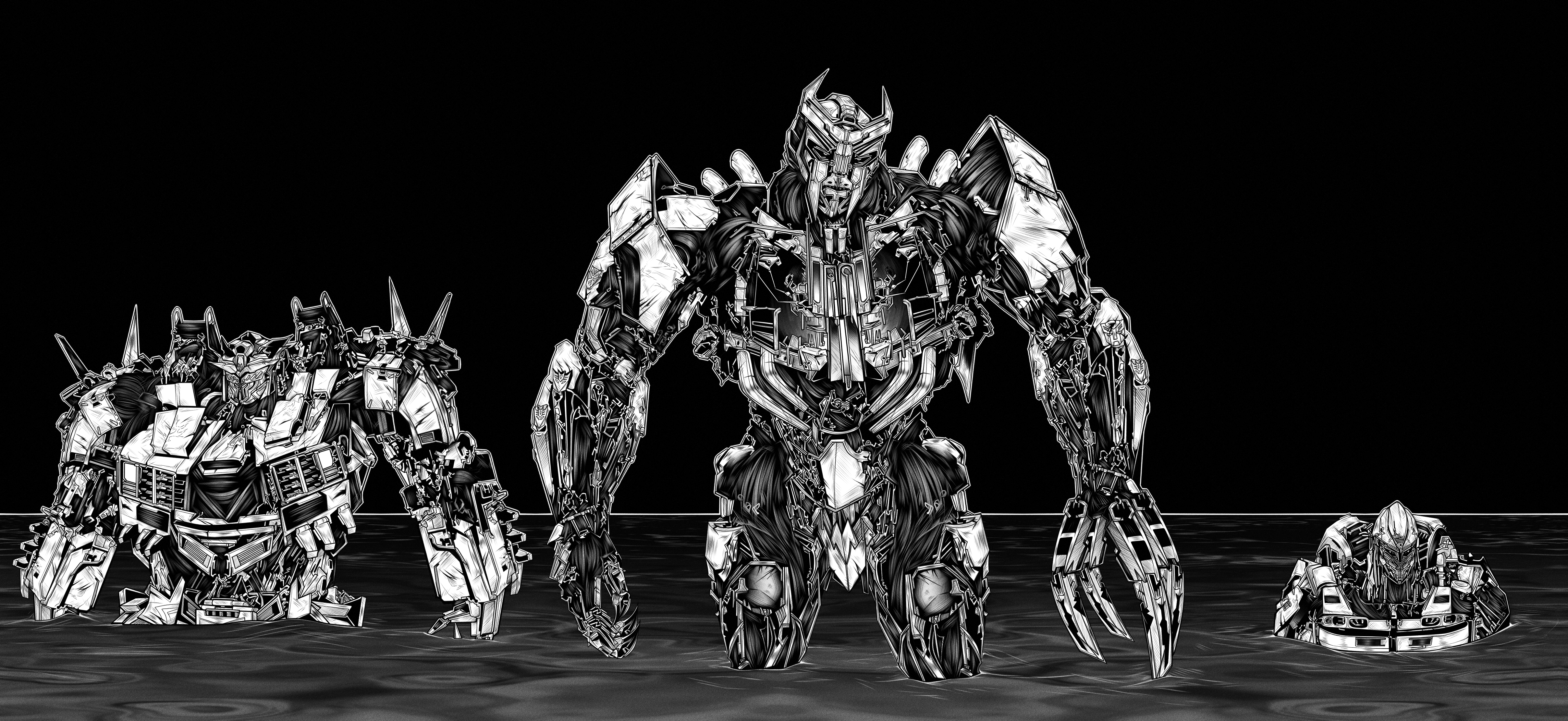 Terrorcons R33 TF-ROTB-The Terrorcons Are Here (Inked) by DelvalyahirArts2007 on ...