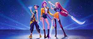 K-Pop Demon Hunters (Wallpaper 8k)