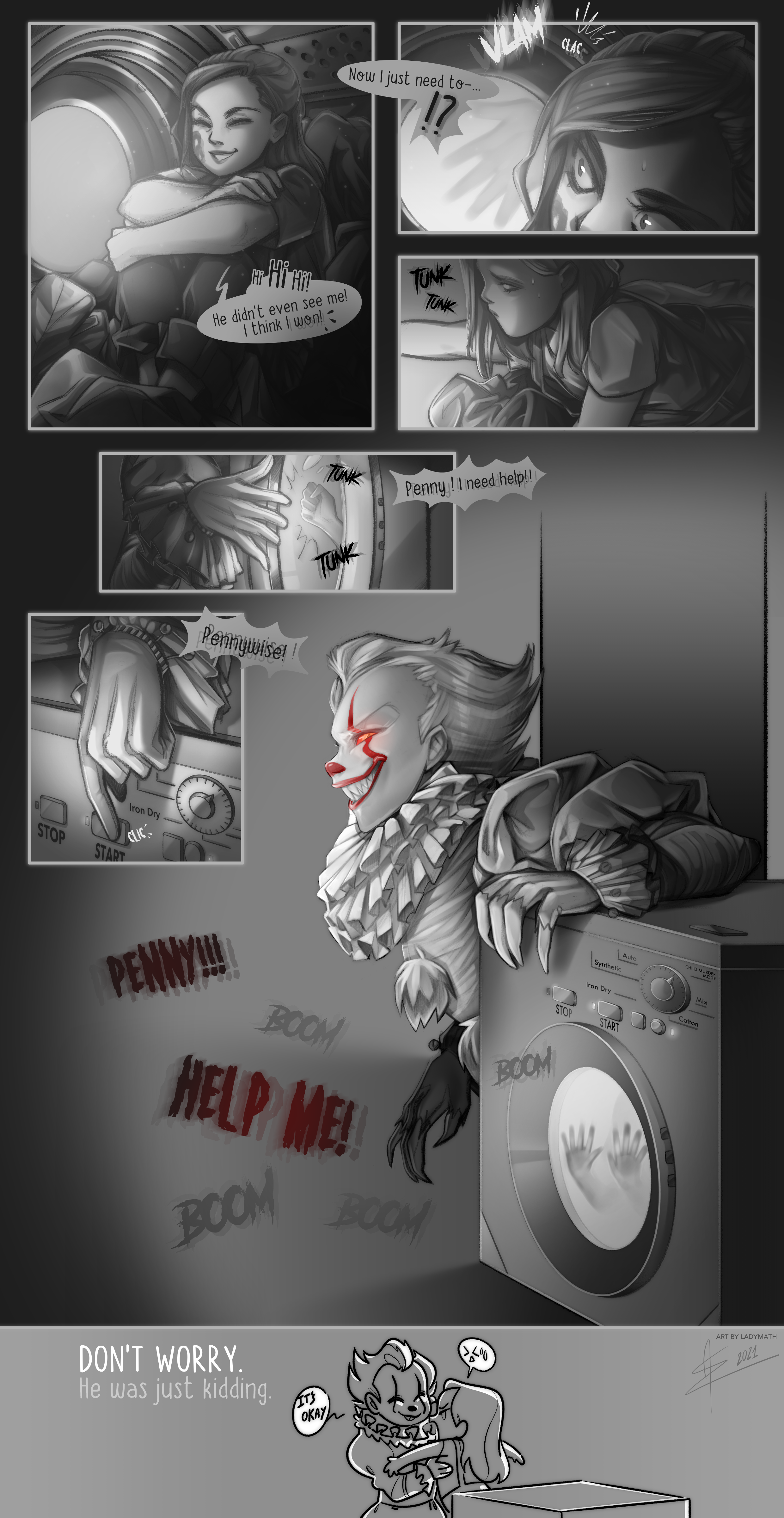 Pennywise And Vicky Comic By Missdesign33 On Deviantart Pennywise And Vicky Comic By Missdesign33 On Deviantart
