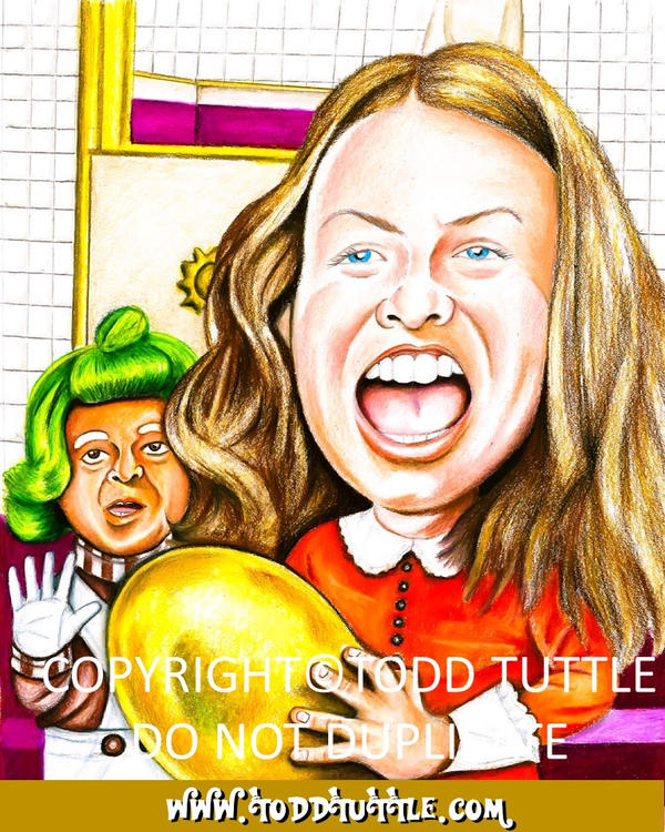 Veruca Drawing Veruca Salt by toddtuttleart on DeviantArt