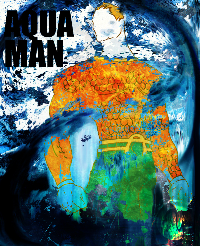 AQUAMAN : JUSTICE LEAGUE by Ynnck