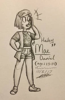 Hailey Mae Daniel - Original Character