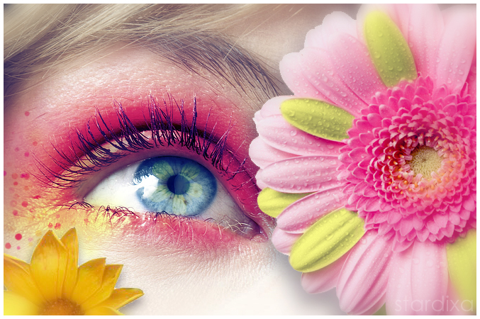 Flower power eye