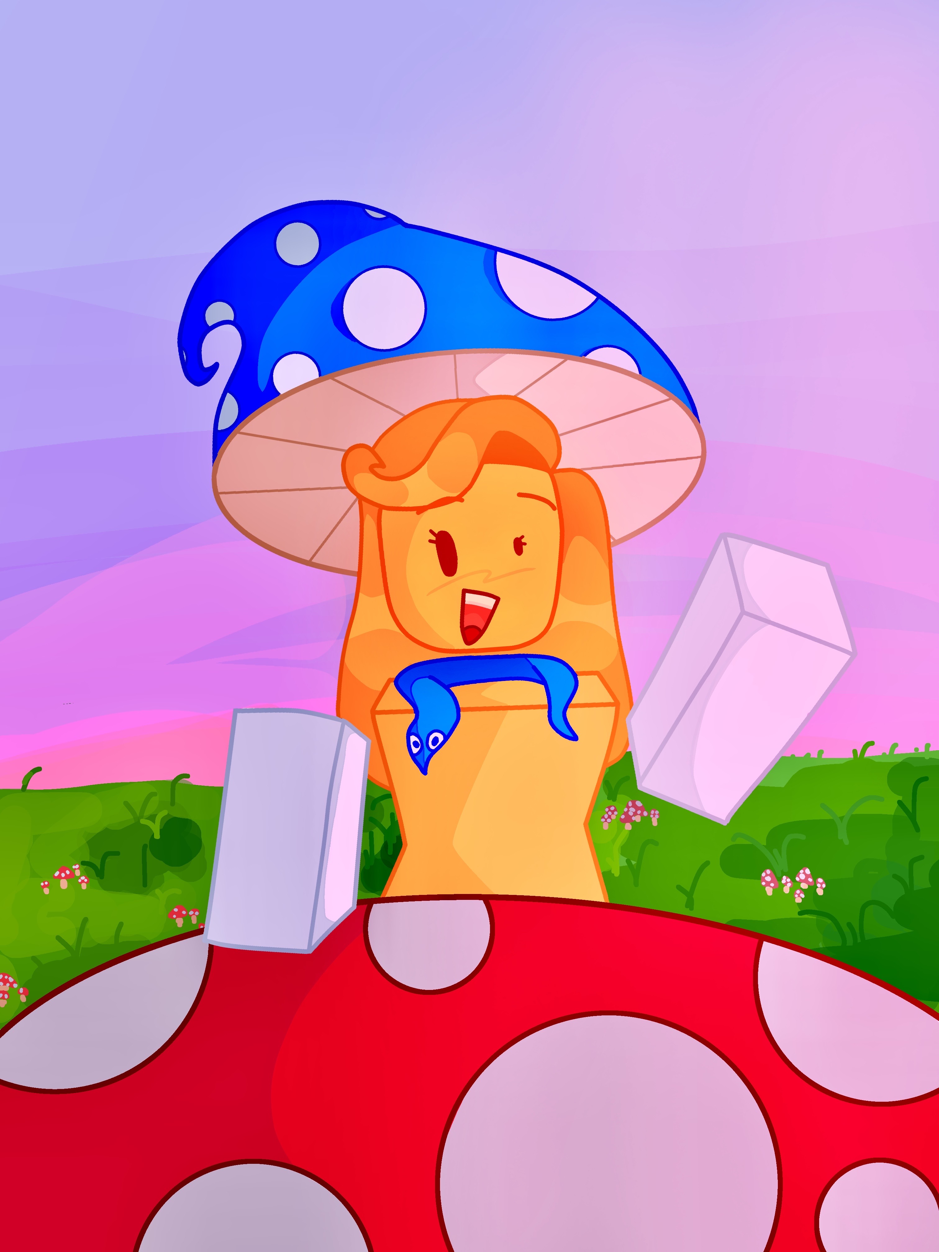 My roblox mushroom avatar