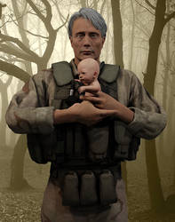 Cliff Unger and BB | Death Stranding