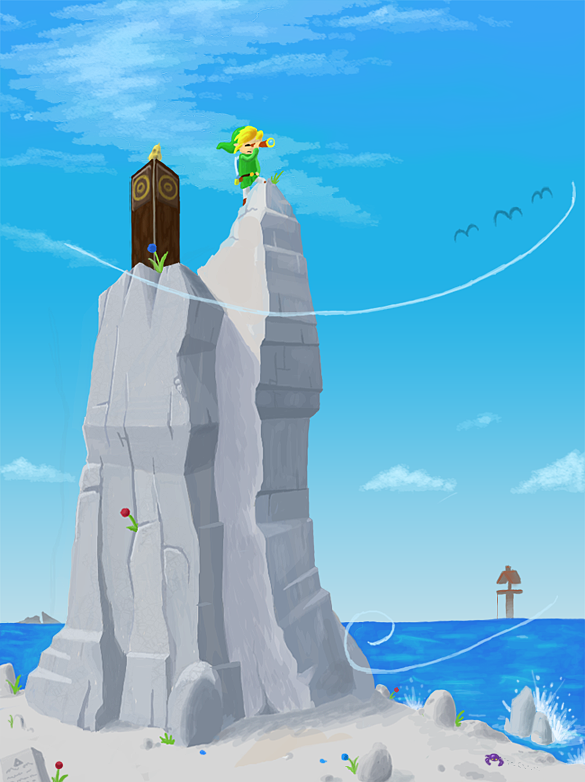 Wind Waker - Viewpoint Rock