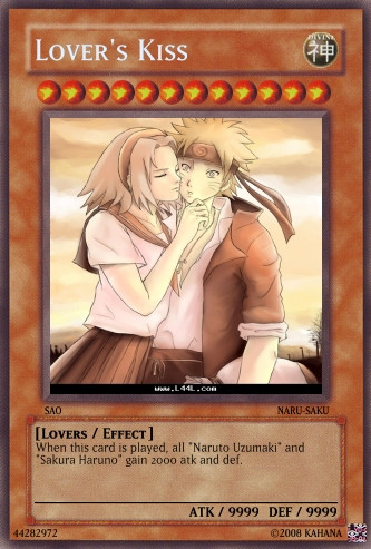 My pwnage narusaku card.