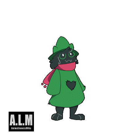 Ralsei (animation) by AnimeLionessMika on DeviantArt