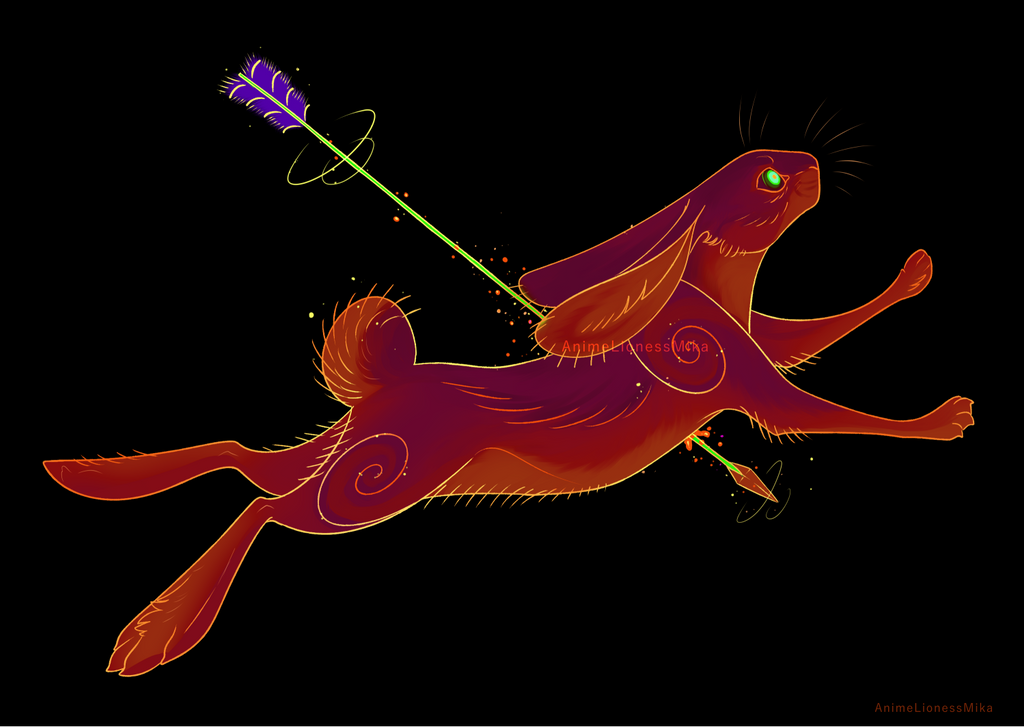 Red Neon Rabit neon Rabbit (red) by AnimeLionessMika on DeviantArt
