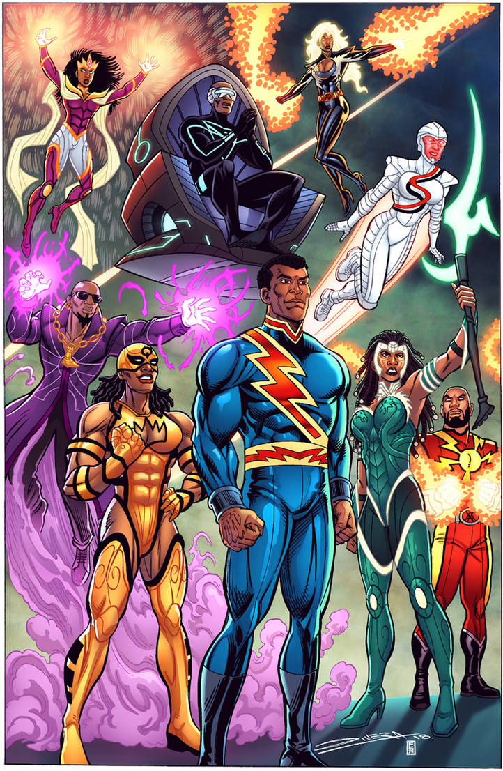 Extraordinary Mythos Black History Month Tribute by BSDigitalQ