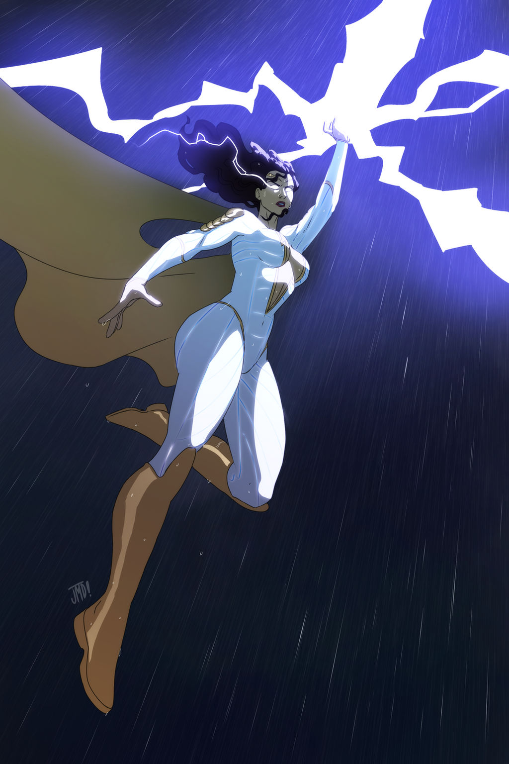 Thunder Woman by Joe Davis 2 by BSDigitalQ