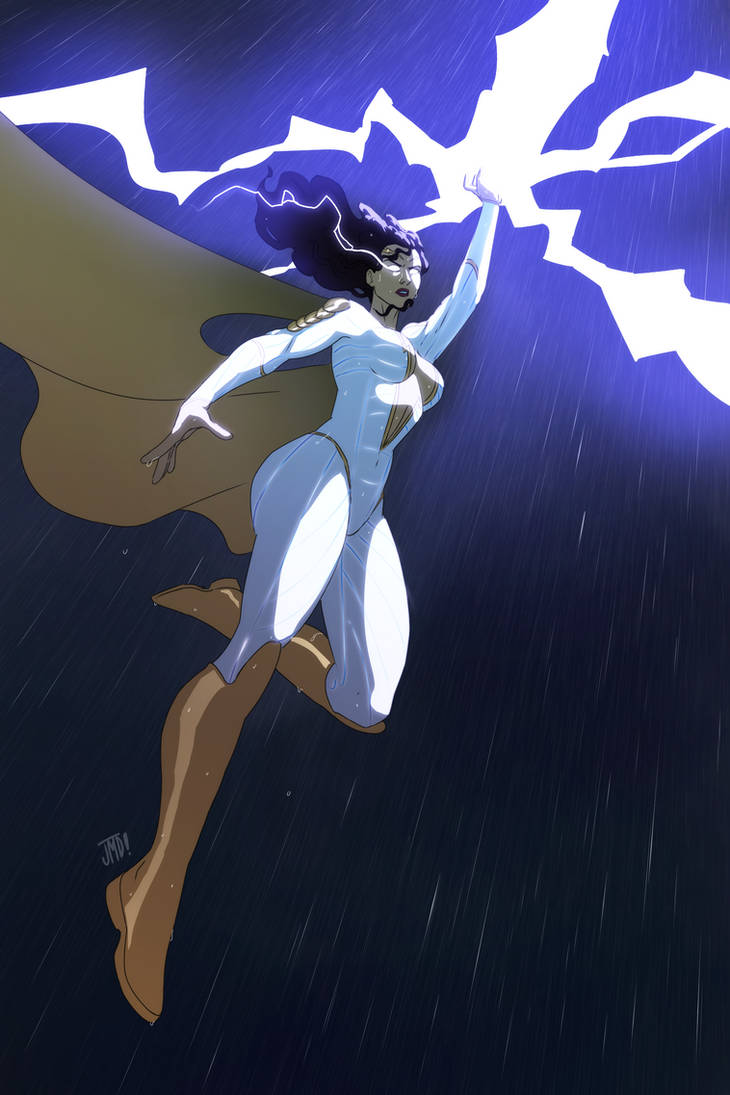 Thunder Woman by Joe Davis 2 by BSDigitalQ