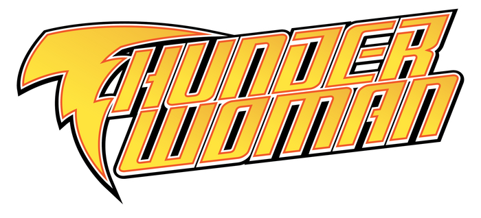 Thunder Woman Logo and Title Banner