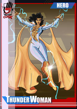 Thunder Woman Card Front