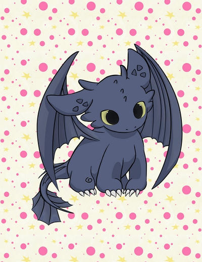 Toothless chibi