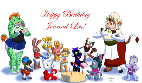 Happy Birthday Joe and Lea!