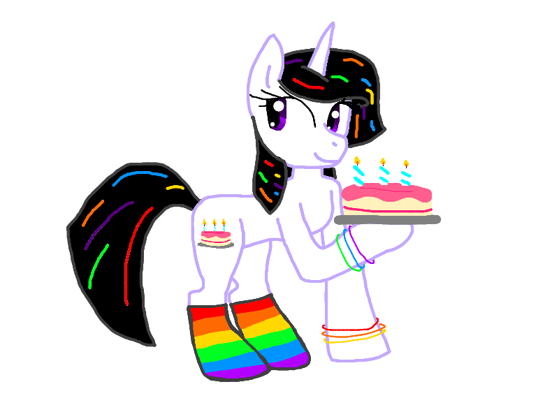 #1 birthday pony