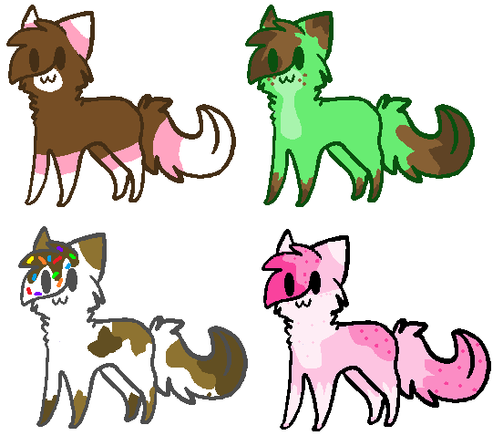 ice cream kitteh adoptables :3 open