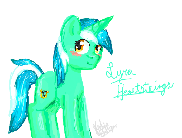 MLP Lyra Heartstrings on FlockDraw