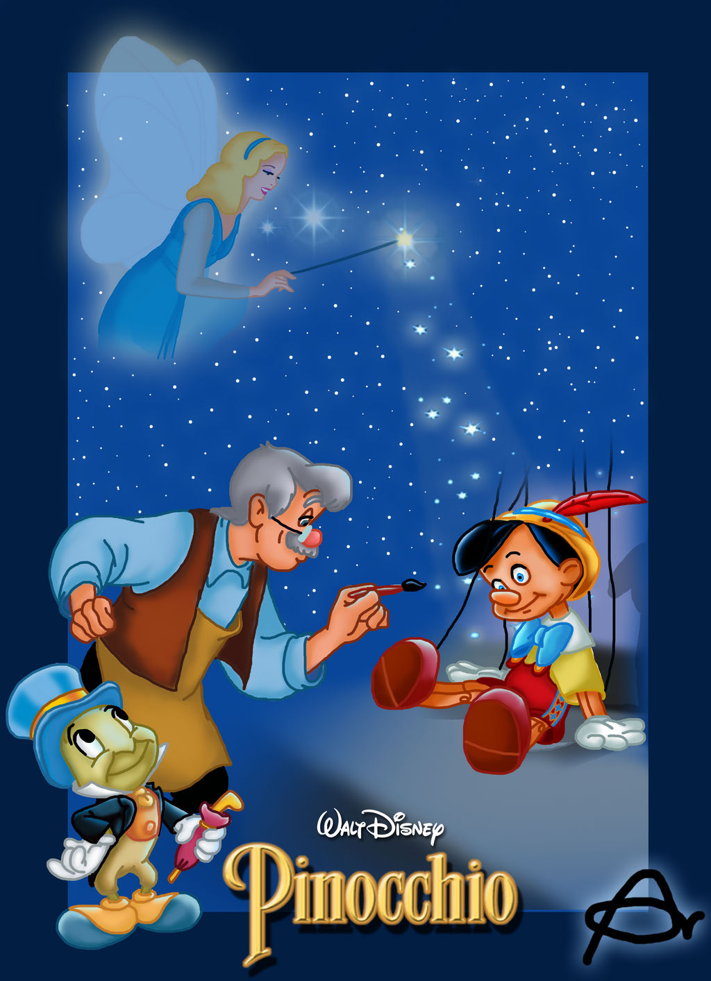 Pinocchio Movie Poster by Roo-Pooh on DeviantArt