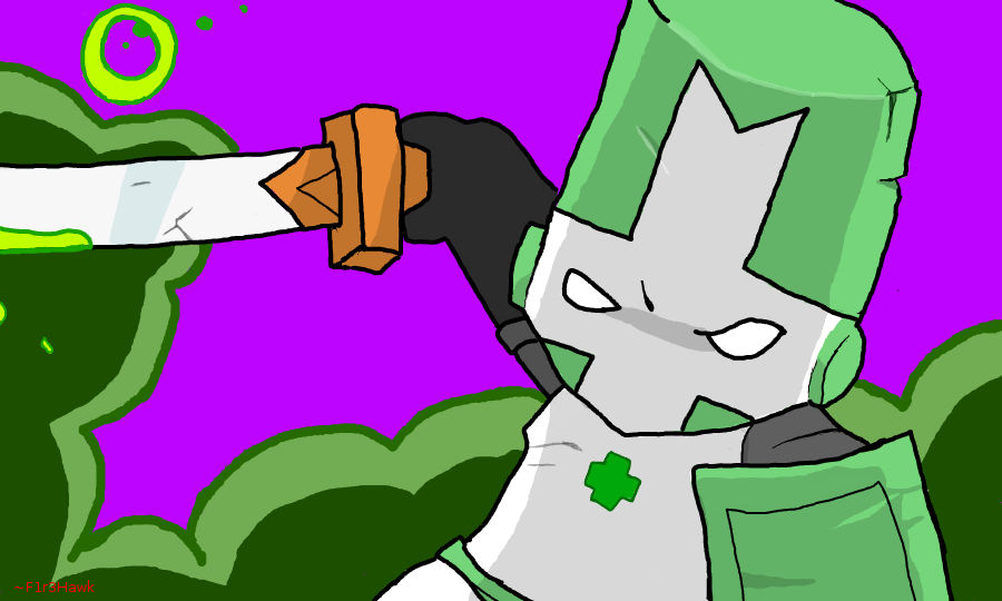 Toaster Knight Castle crashers by truF1r3Hawk on DeviantArt