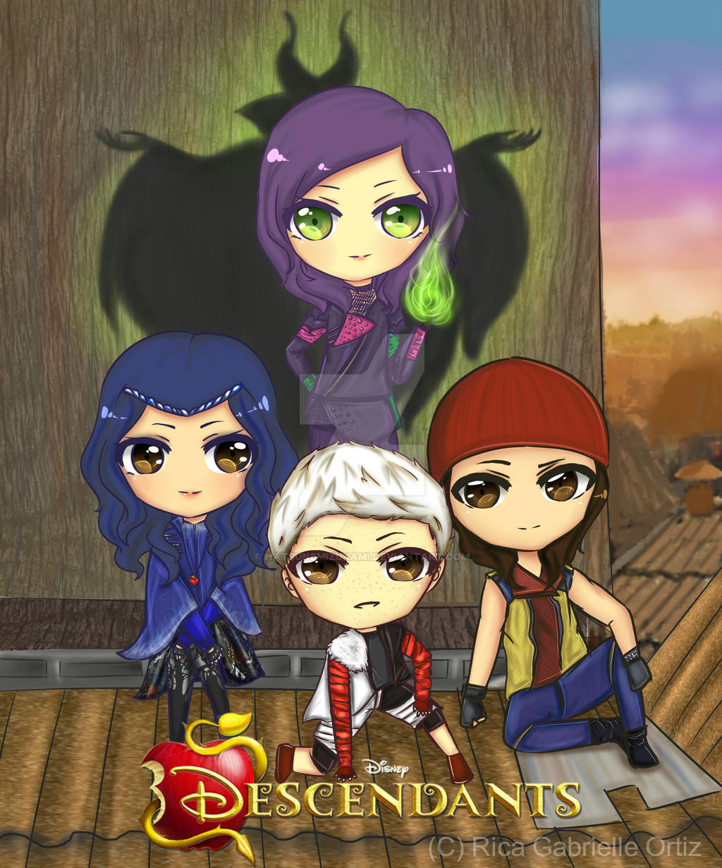 Disney s Descendants By HatsuneMizukami On DeviantArt disney-s-descendants-by-hatsunemizukami-on-deviantart