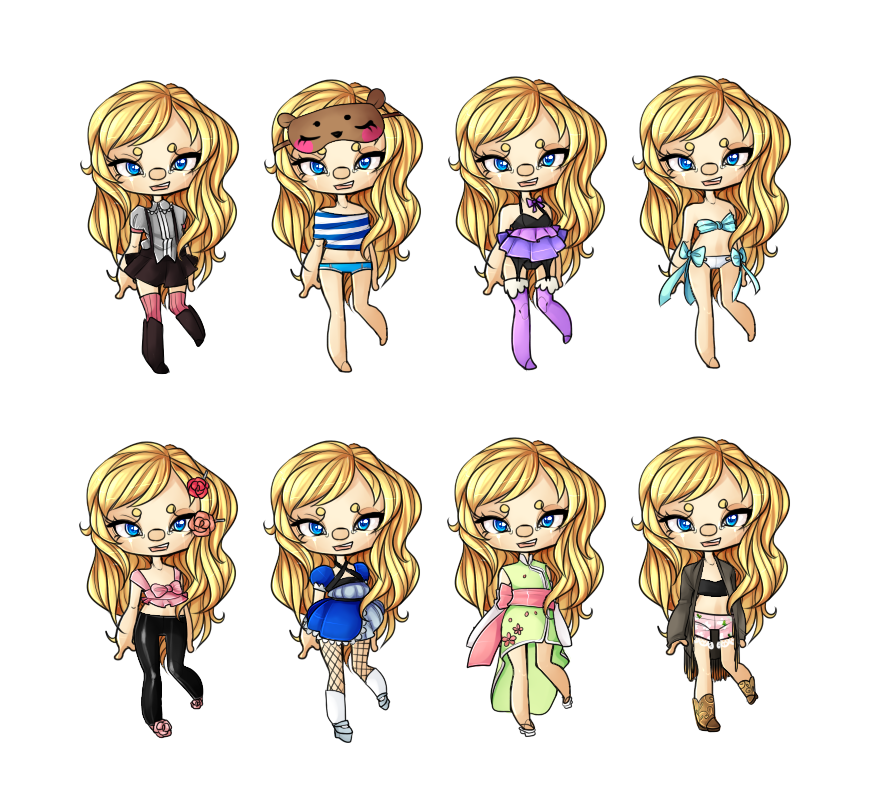 Outfits for DannaSukaira