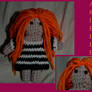 Arielle - crocheted doll