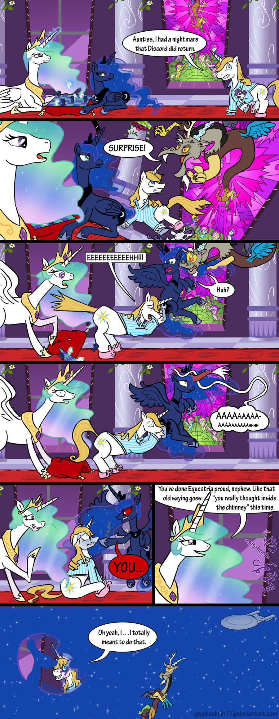 Discord vs Prince Blueblood