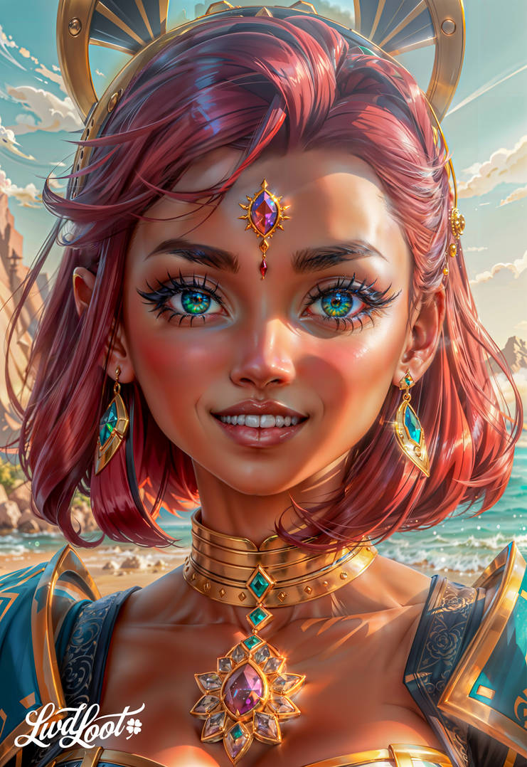 Riju Portrait by LwdLoot on DeviantArt