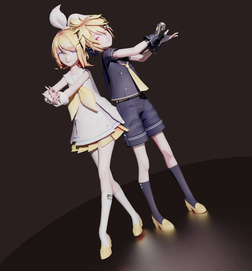 Ready Made Rin Len Rin Len by Myoutrix on DeviantArt