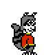 NES Bert Raccoon