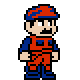 NES Mario Mario. by Steamerthesteamtrain